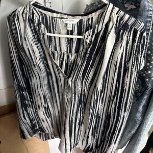 Banana Republic Stripe Patterned Blouse
